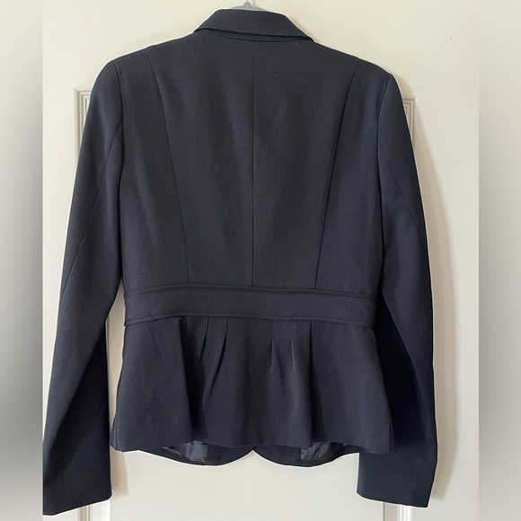 Elle Rich Black Tailored Blazer Jacket Women’s size 6 - Picture 3 of 14